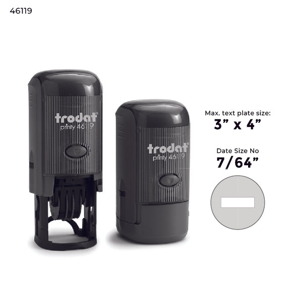 Trodat Printy 46119 Self Inking Dater