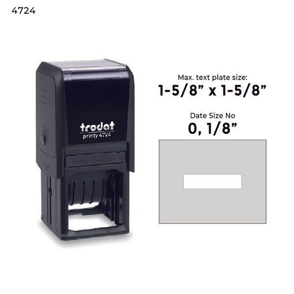 Trodat Printy 4724 Self Inking Dater
