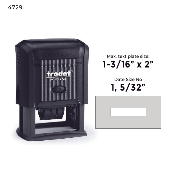 Trodat Printy 4729 Self Inking Dater