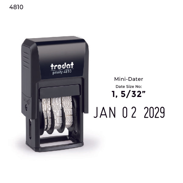 Trodat Printy 4810 Self Inking Dater