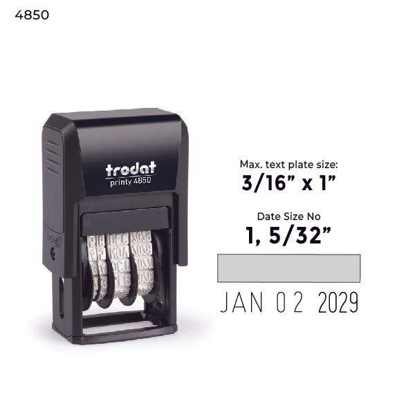 Trodat Printy 4850 Self Inking Dater