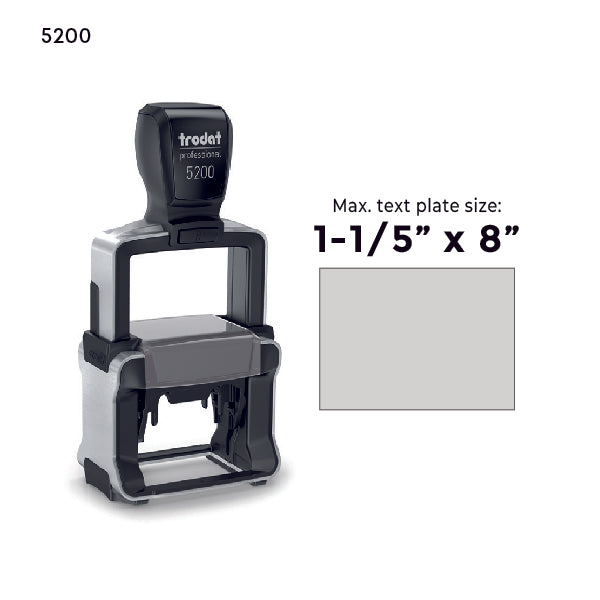 Trodat 5200 Heavy Duty Self Inking Stamp