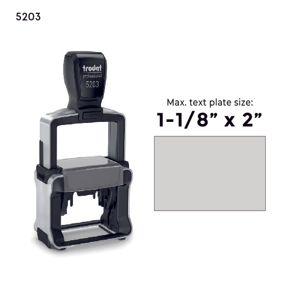 Trodat 5203 Heavy Duty Self Inking Stamp