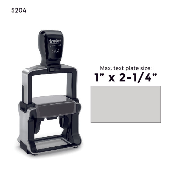 Trodat 5204 Heavy Duty Self Inking Stamp