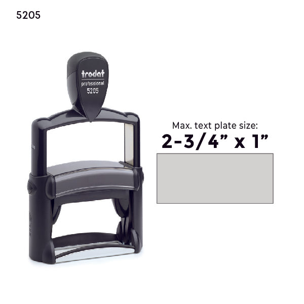 Trodat 5205 Heavy Duty Self Inking Stamp