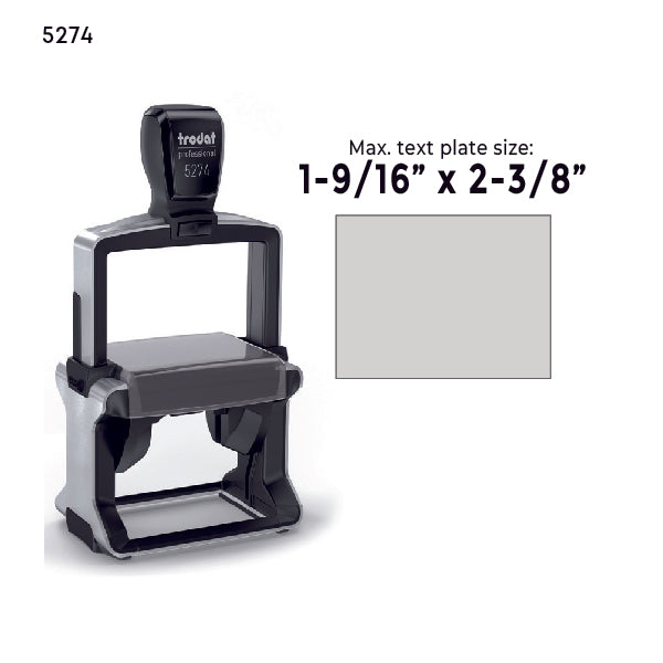 Trodat 5274 Heavy Duty Self Inking Stamp