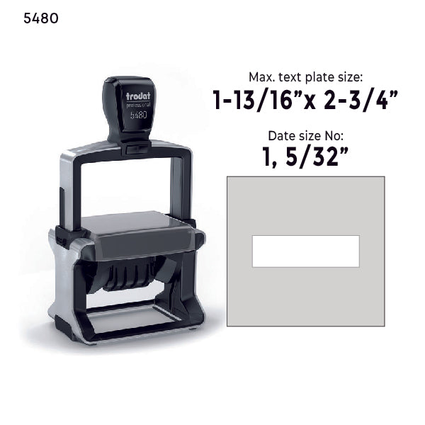 Trodat 5480 Self Inking Dater