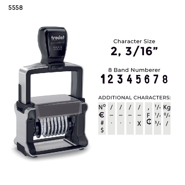 Trodat 5558 Professional Numberer