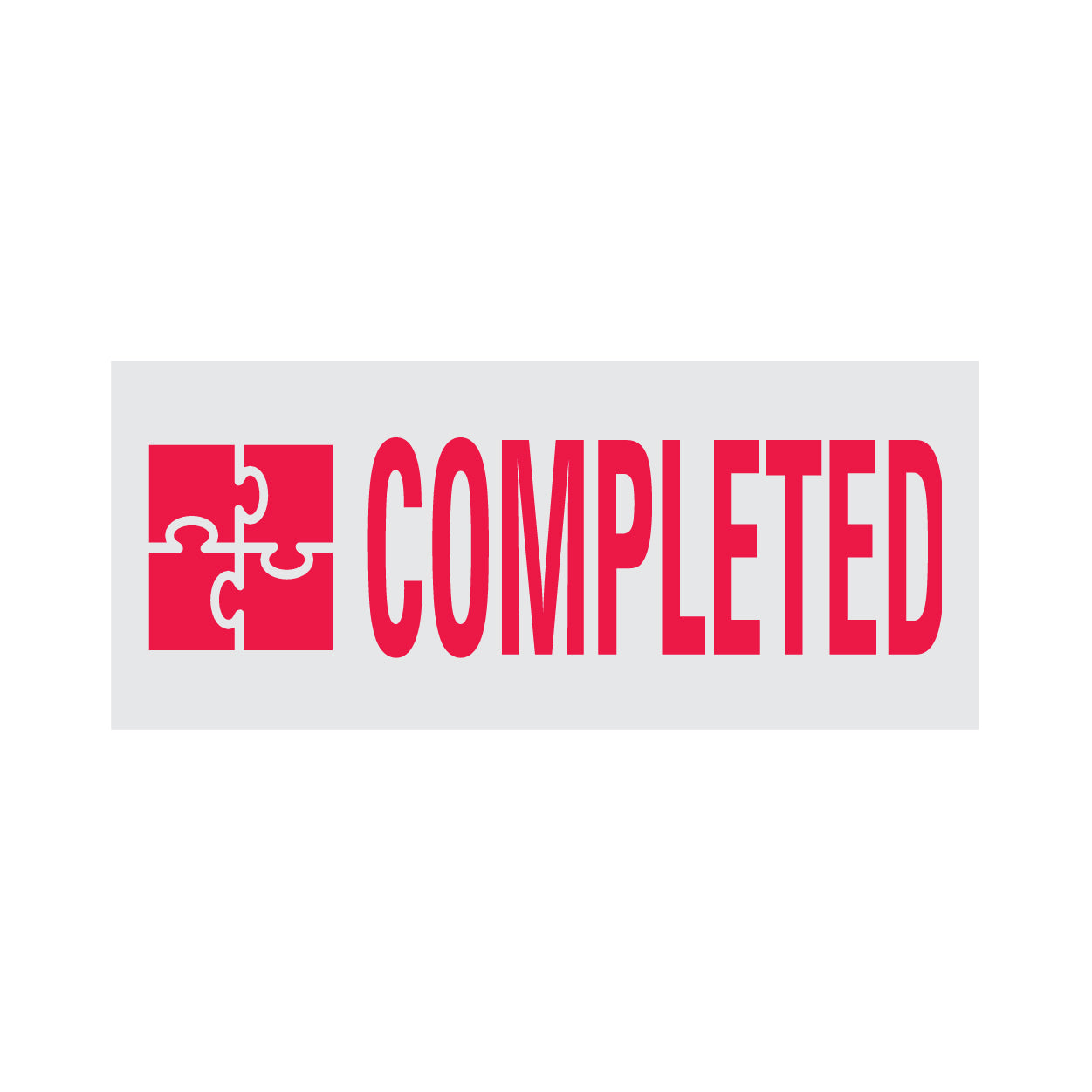 Completed Rubber Stamp