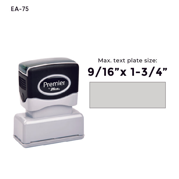 Shiny EA-75 Pre-Inked Stamp
