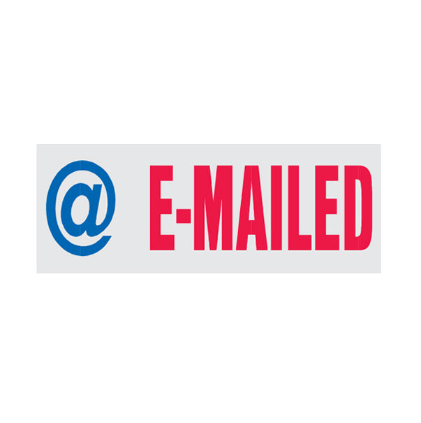 Emailed Rubber Stamp