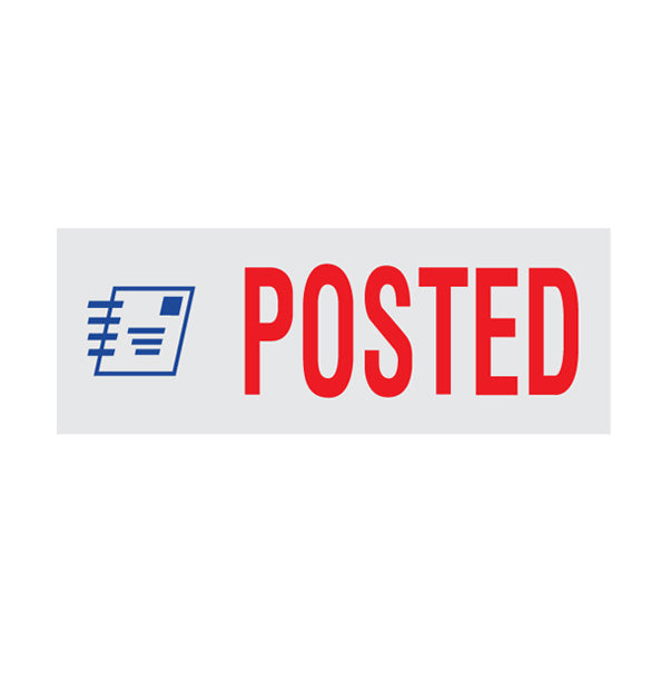 Posted Rubber Stamp