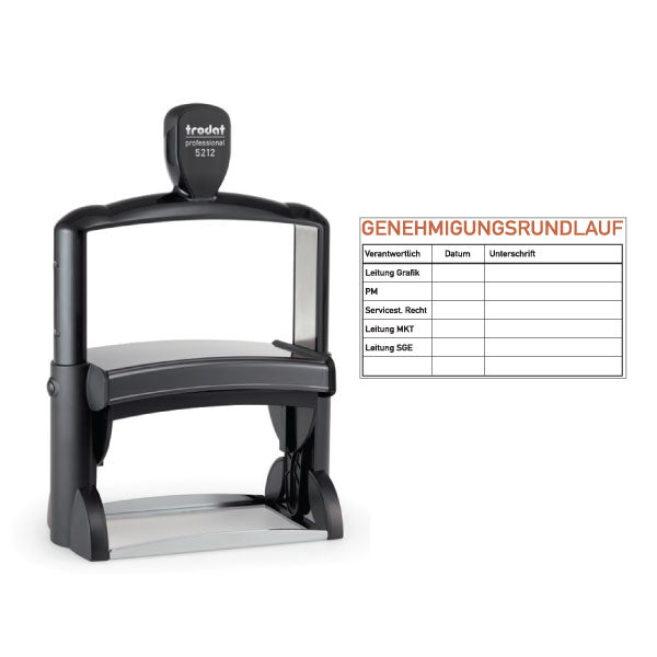 Trodat 5212 Heavy Duty Self Inking Stamp