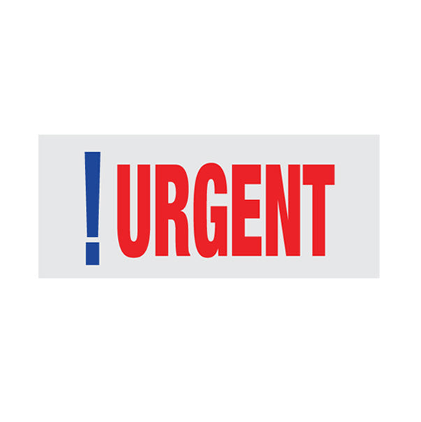 Urgent Rubber Stamp