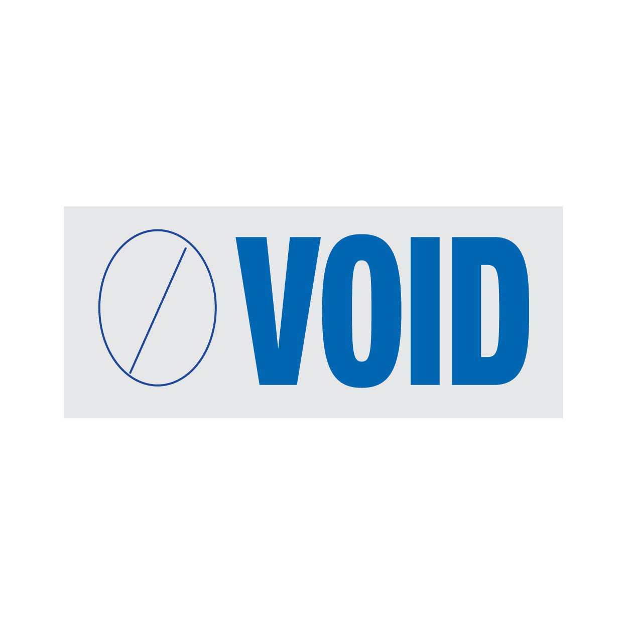 Void Rubber Stamp
