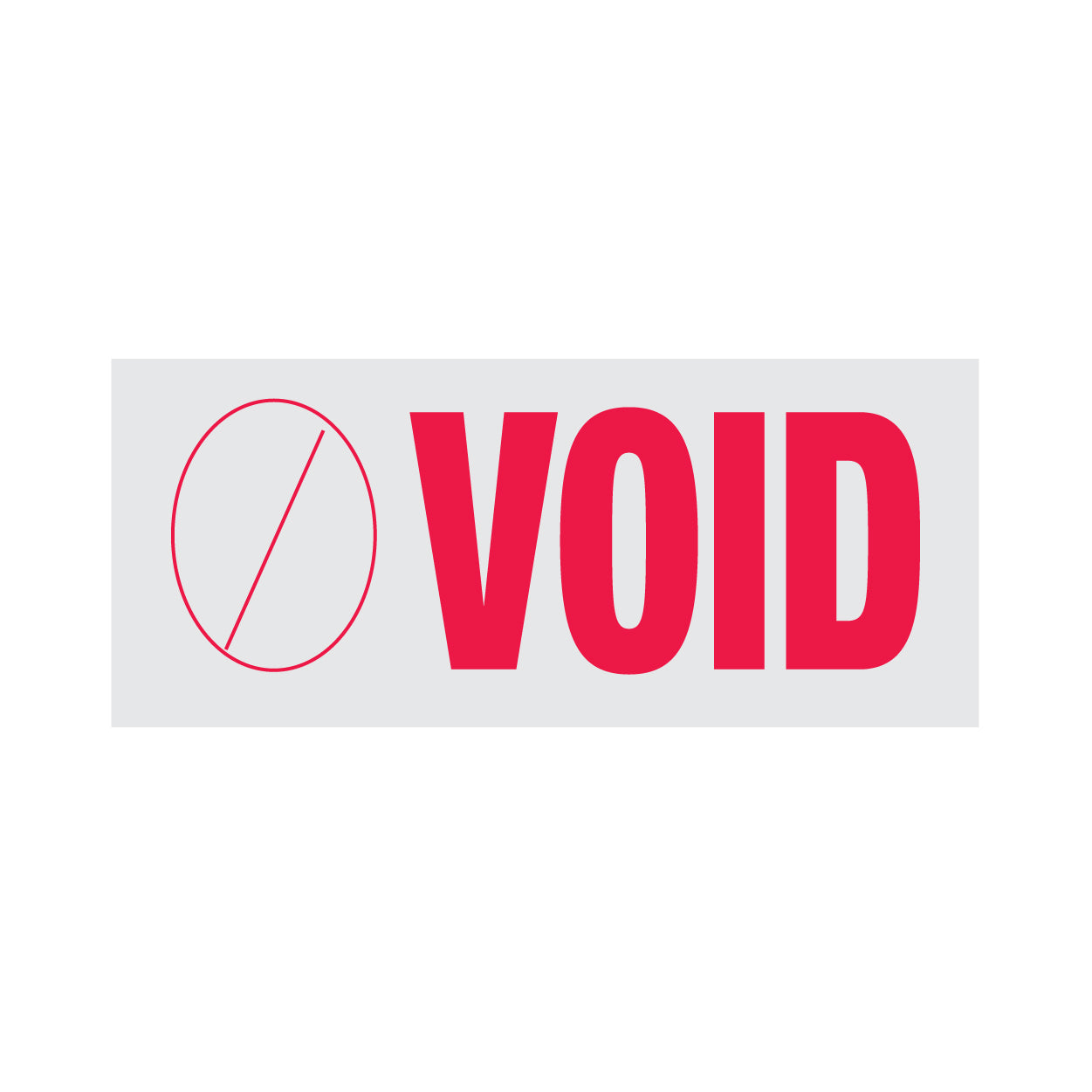 Void Rubber Stamp