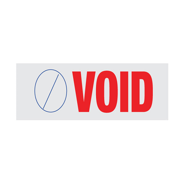 Void Rubber Stamp