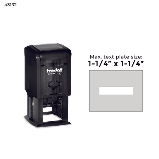 Trodat Printy 43132 Self Inking Dater