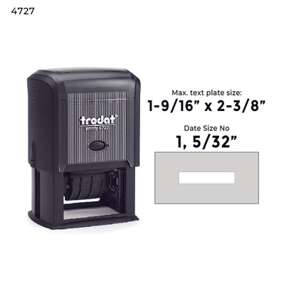 Trodat Printy 4727 Self Inking Dater
