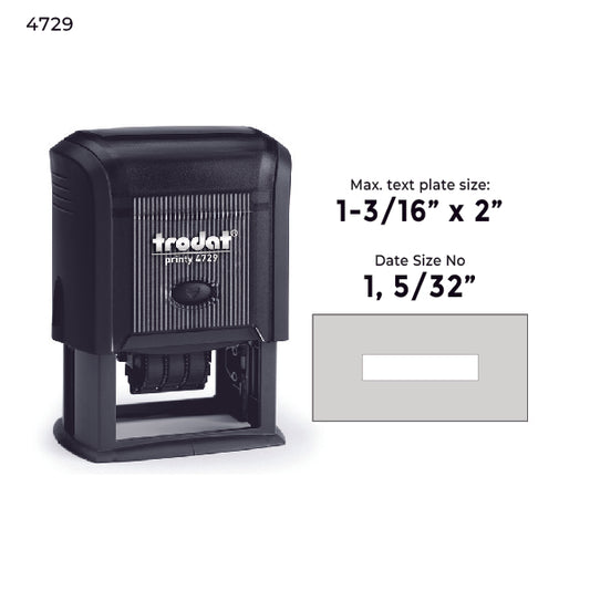 Trodat Printy 4729 Self Inking Dater