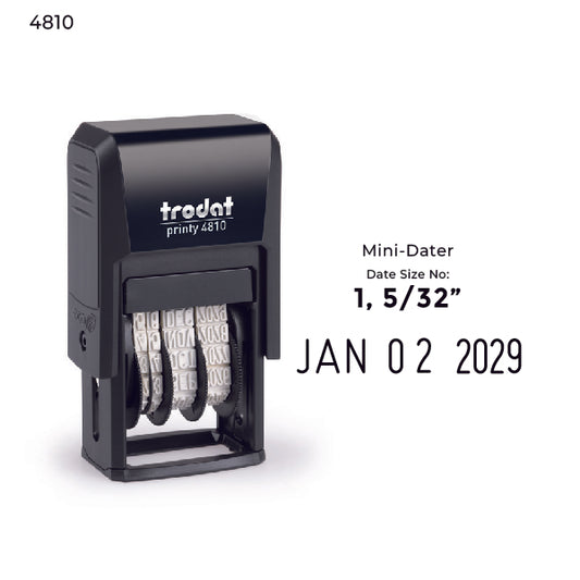 Trodat Printy 4810 Self Inking Dater