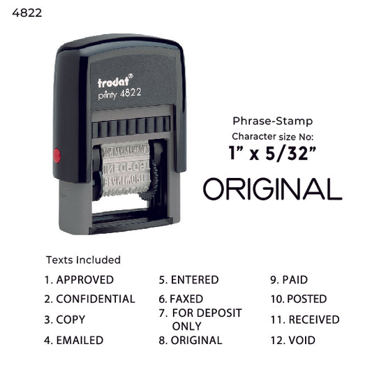 Trodat Printy 4822 Self Inking Dater