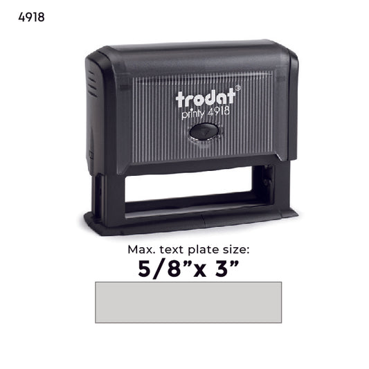 Trodat Printy 4918 Self-Inking Stamp