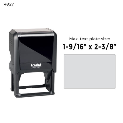 Trodat Printy 4927 Self-Inking Stamp