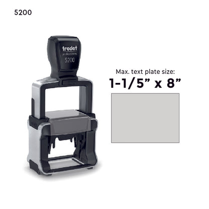 Trodat 5200 Heavy Duty Self Inking Stamp