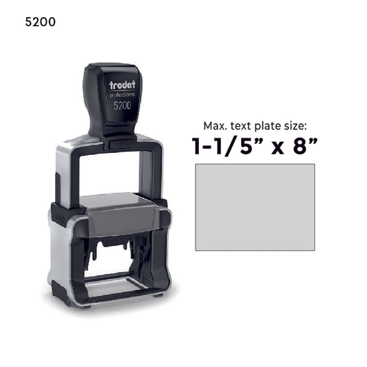 Trodat 5200 Heavy Duty Self Inking Stamp