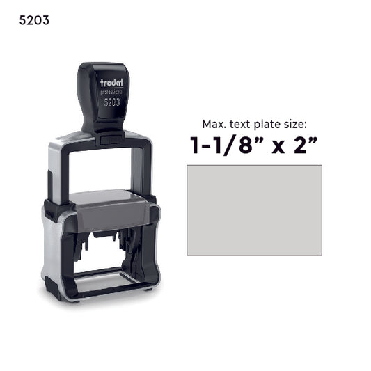 Trodat 5203 Heavy Duty Self Inking Stamp