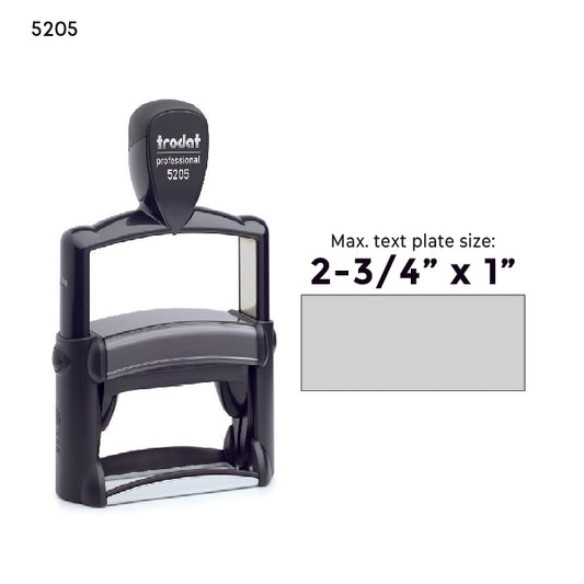 Trodat 5205 Heavy Duty Self Inking Stamp