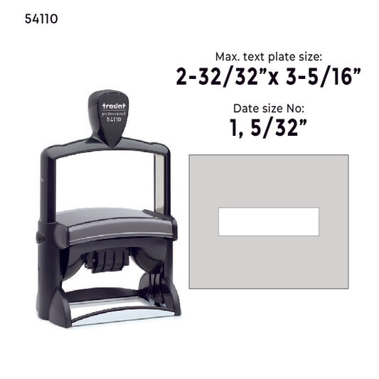 Trodat 54110 Self Inking Dater