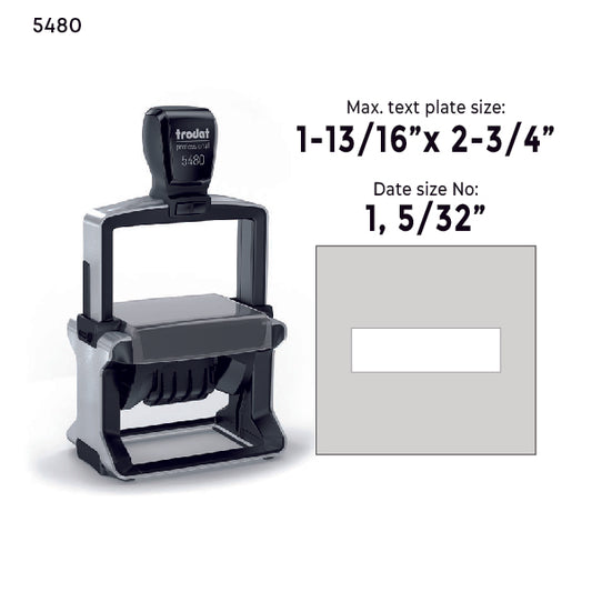 Trodat 5480 Self Inking Dater