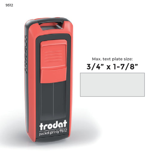 Trodat Pocket Printy Stamp 9512