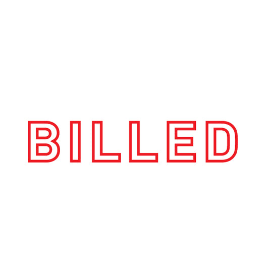 Billed Rubber Stamps Outline