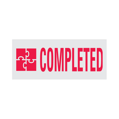 Completed Rubber Stamp