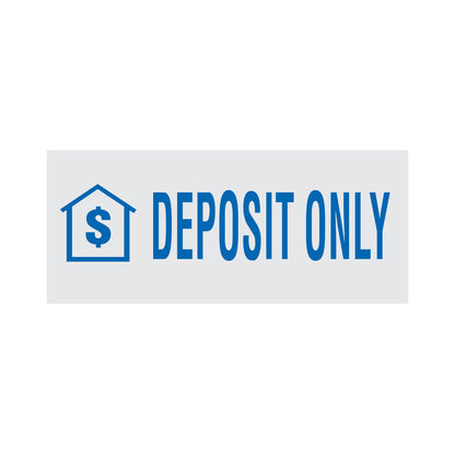 Deposit Only Rubber Stamp