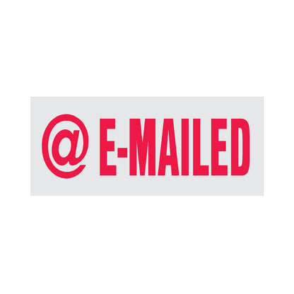 Emailed Rubber Stamp