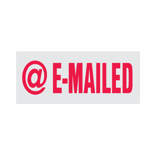 Emailed Rubber Stamp