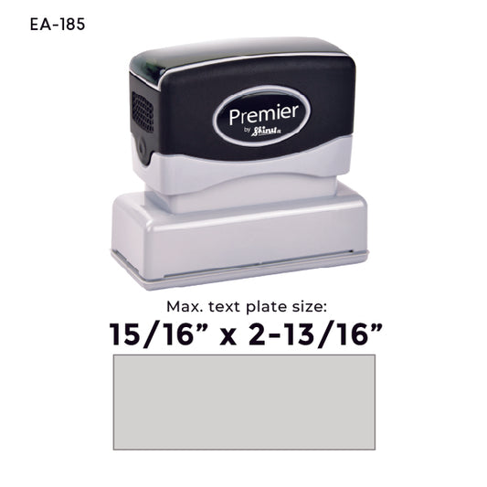 Shiny EA-185 Pre-Inked Stamp