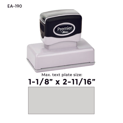 Shiny EA-190 Pre-Inked Stamp