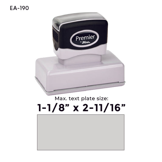 Shiny EA-190 Pre-Inked Stamp