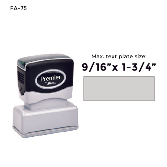 Shiny EA-75 Pre-Inked Stamp