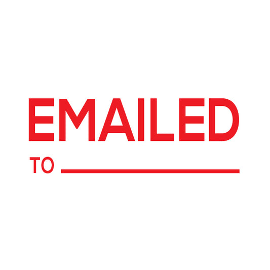 Emailed To Rubber Stamp
