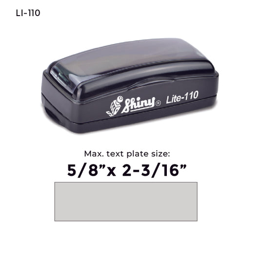 Shiny LI-110 Pre-Inked Stamp
