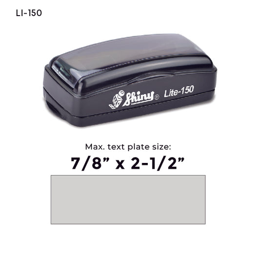Shiny LI-150 Pre-Inked Stamp