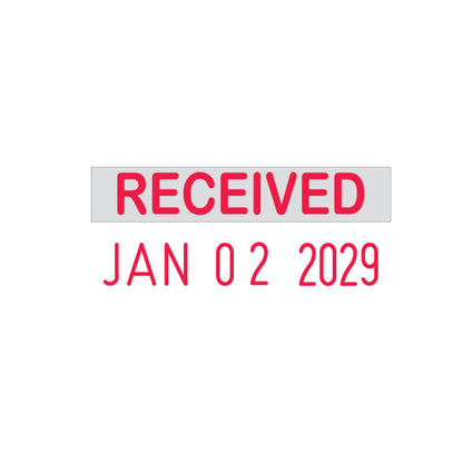 Recieved Date Rubber Stamp