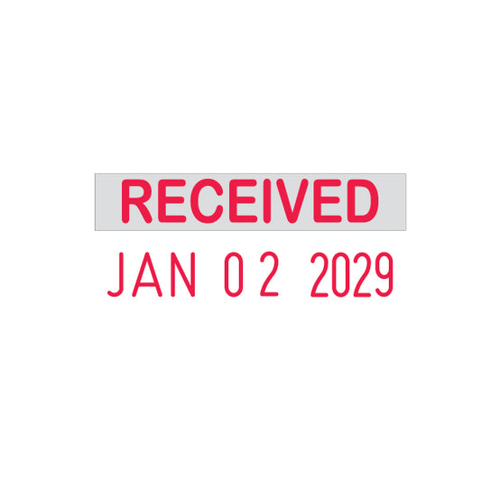 Recieved Date Rubber Stamp