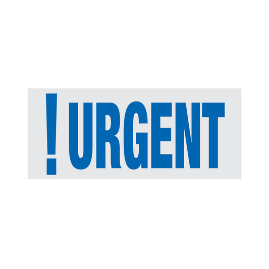 Urgent Rubber Stamp